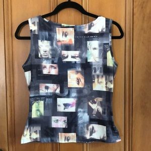 A. Byer Retro Cyber Tank Top